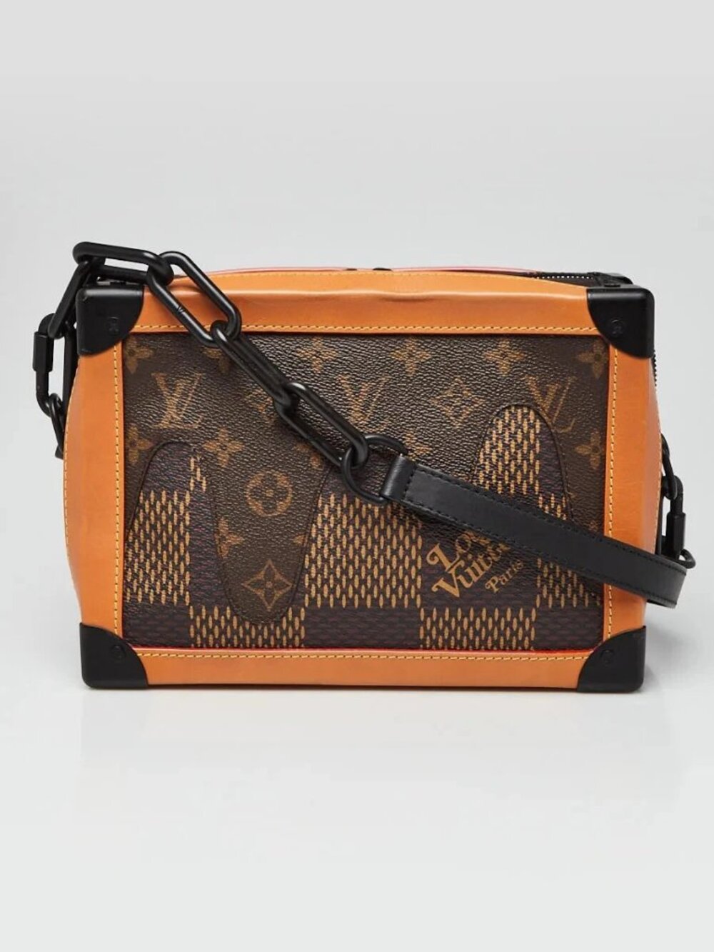 Louis Vuitton x Nigo Limited Edition Giant Damier Monogram Canvas Soft Trunk Bag